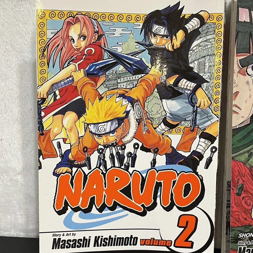 Naruto Volume 1 & Volume 69 Masashi Kishimoto Comic Books Japanese Manga Lot